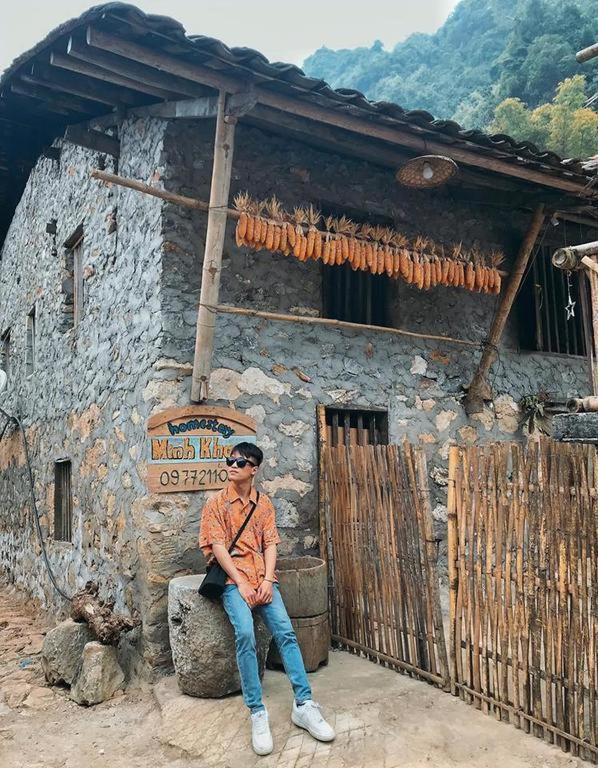 Minh Khang Homestay - Lang Da Co Khuoi Ky กาวบั่ง ภายนอก รูปภาพ