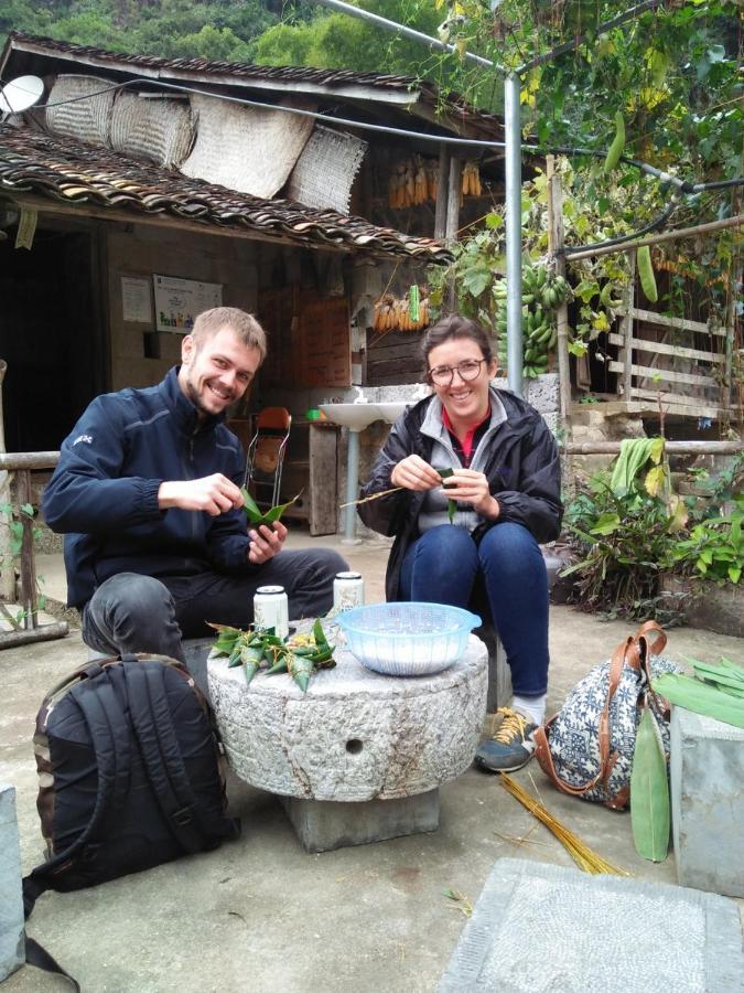Minh Khang Homestay - Lang Da Co Khuoi Ky กาวบั่ง ภายนอก รูปภาพ